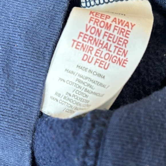 Harry Potter Mini Boden "Potter 07" Hooded pullover Sweatshirt Blue Red.8-9 year - Picture 7 of 16